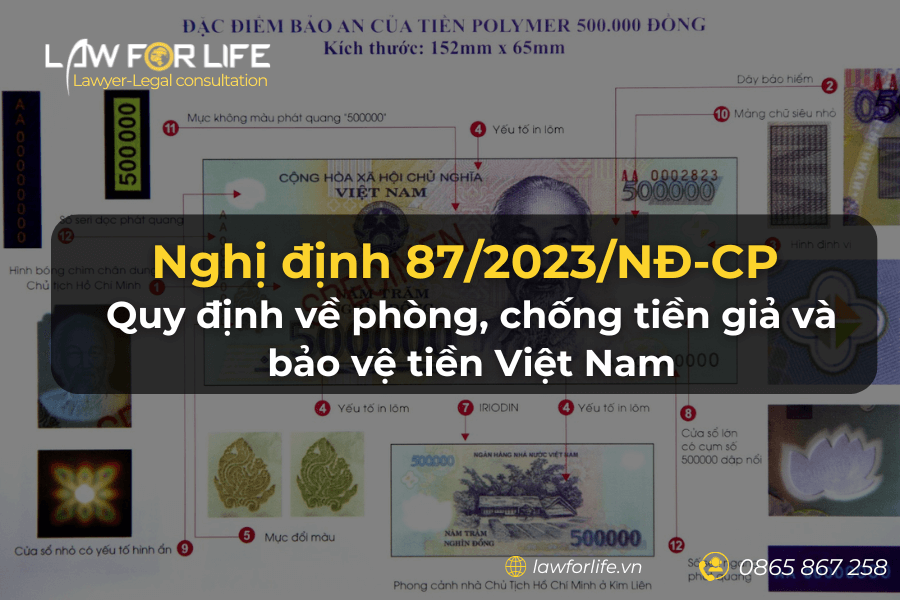 Nghị định 87/2023/NĐ-CP quy định về phòng, chống tiền giả và bảo vệ tiền Việt Nam