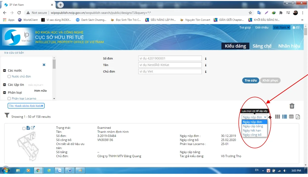 Các cách tra cứu thông tin kiểu dáng công nghiệp