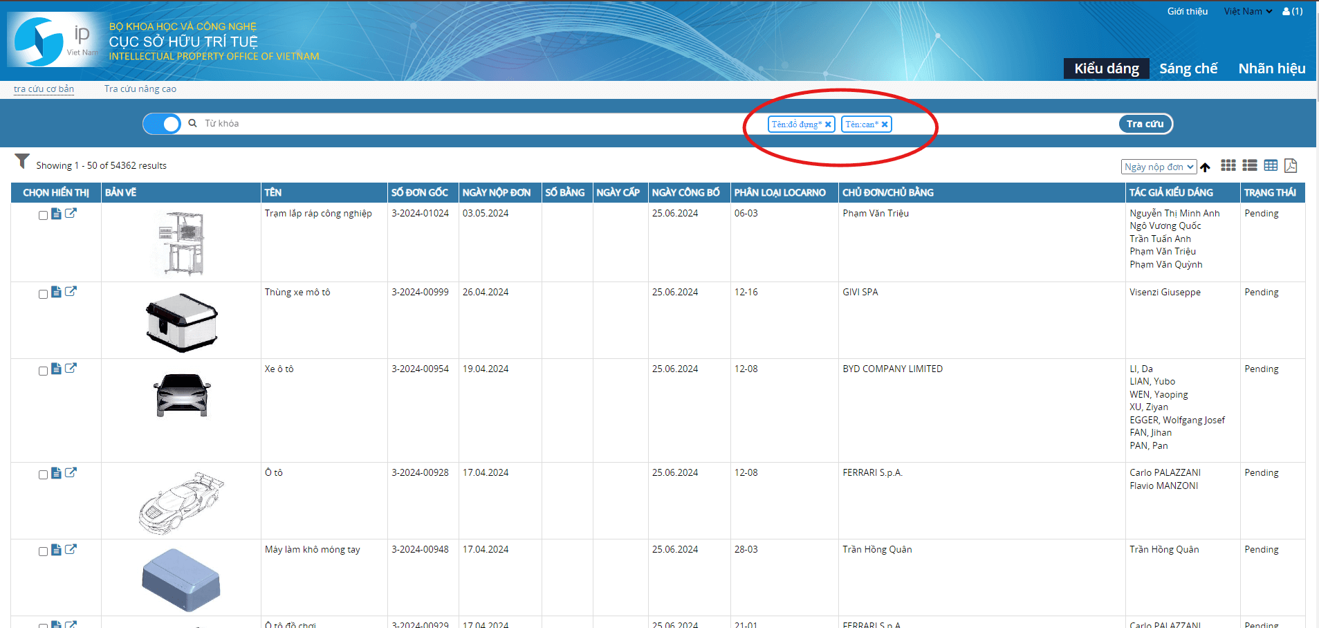Tra cứa kiểu dáng công nghiệp - 25