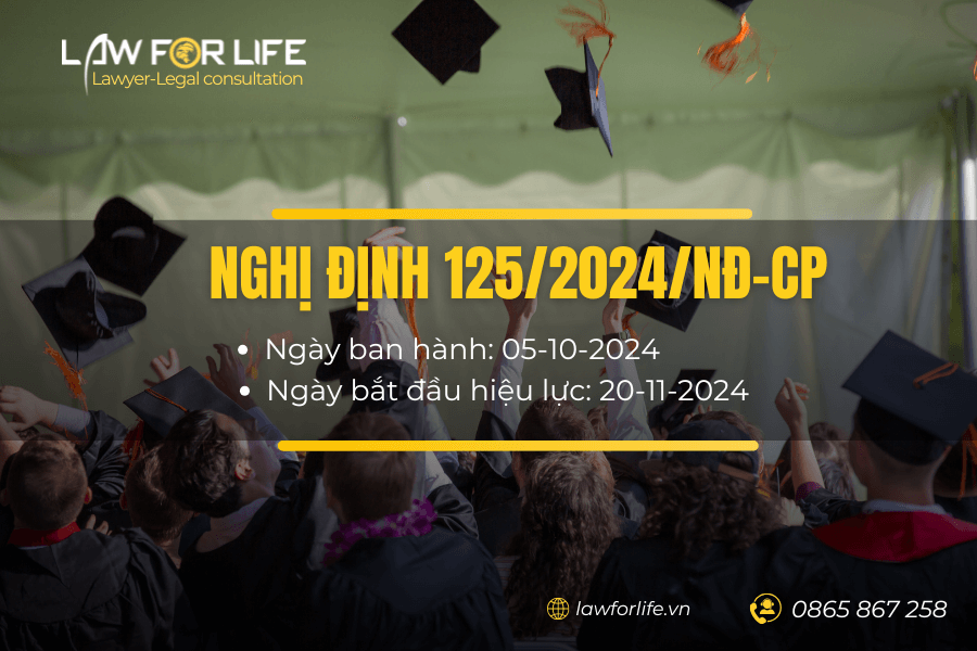 Nghị định số 125/2024/NĐ-CP quy định về điều kiện đầu tư và hoạt động trong lĩnh vực giáo dục