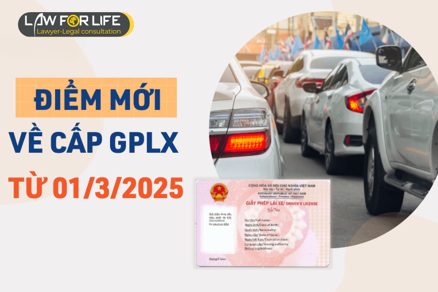Lưu ý: 7 điểm mới về cấp giấy phép lái xe từ 01/3/2025