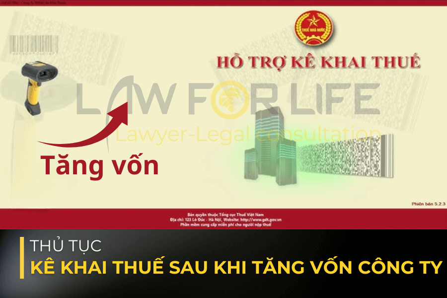 Thủ tục thuế khi tăng vốn công ty
