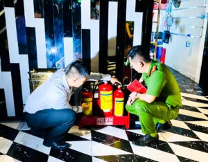 Kiểm tra phòng cháy chữa cháy tại Quán Karaoke