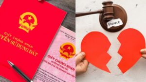 Sổ đỏ nhà đất đứng tên một người, ly hôn chia thế nào?